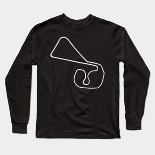 Sachsenring [outline] Long Sleeve T-Shirt